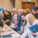 Visitors to Banks Homes' Cathedral Meadows development launch event