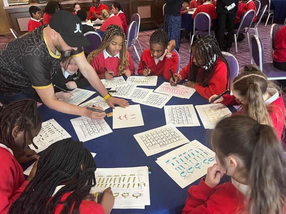 Children enjoying the 2024 festival