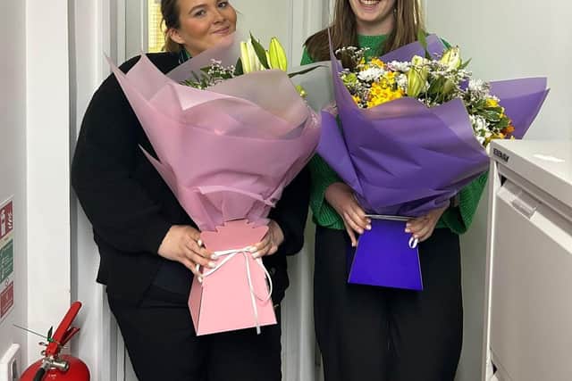 Codie Slipper and Meg Robinson.
