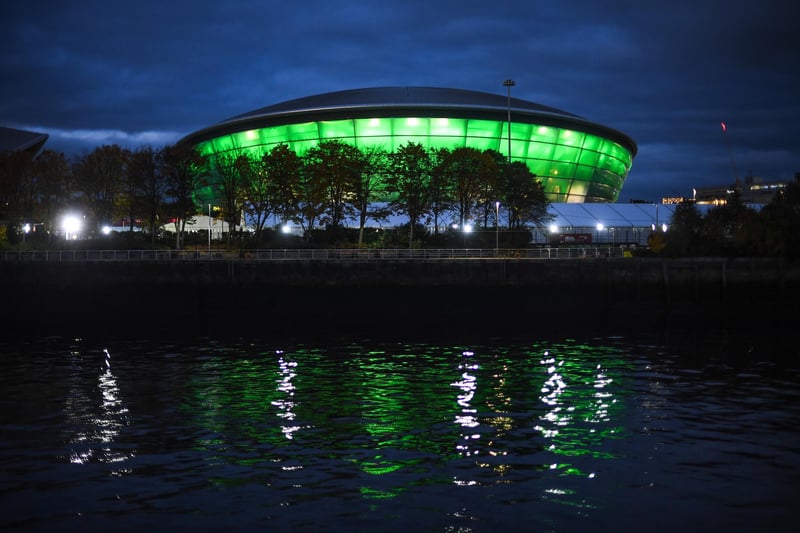 Glasgow's SEC Hydro has a capacity of 14,300. (Photo by Peter Summers/Getty Images)