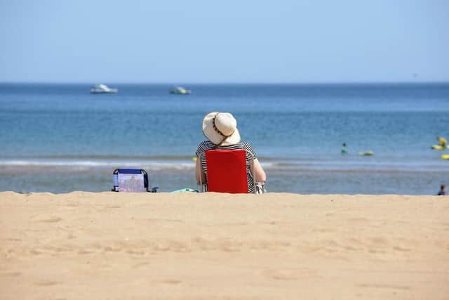 Sunbathing during a heat wave in South Tyneside. (Pic credit: Stu Norton)