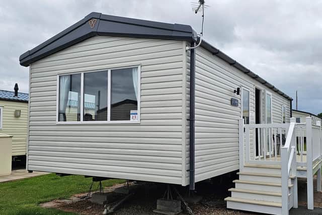 Eve & Philip's Place Caravan at Whitley Bay Caravan Park