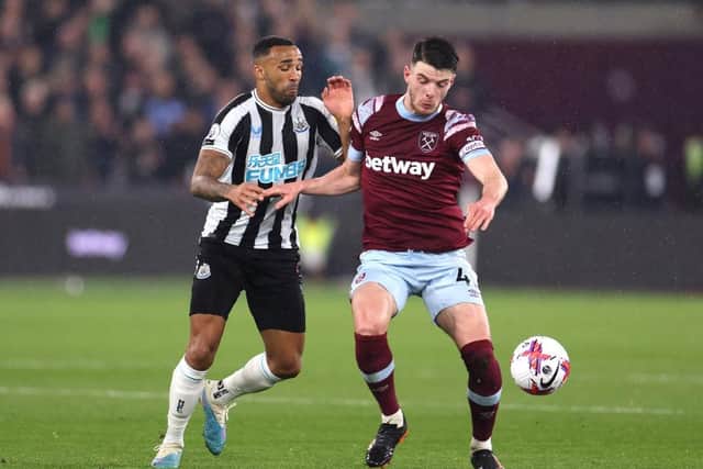 Declan Rice is one of 16 targets Newcastle United will reportedly try and sign this summer. (Photo by Alex Pantling/Getty Images)