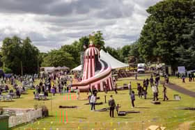 A petting zoo, inflatable games, local vendor market &amp; charity area made up part of the celebrations