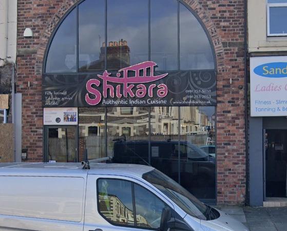 Also on Whitley Road, Shikara has a three star rating from an inspection in March 2022.