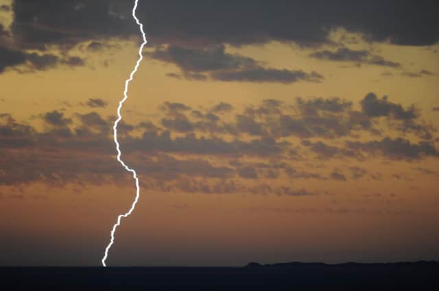 When does the Met Office think storms will hit Newcastle this week and what is a yellow weather warning? (Photo by GREG WOOD/AFP via Getty Images)