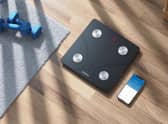The basic smart body scales can be used with either Apple or Android phones. Image: Renpho