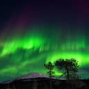 Aurora borealis is also known as Northern Lights. (Photo by Irene Stachon / Lehtikuva / AFP) (Photo by IRENE STACHON/Lehtikuva/AFP via Getty Images)