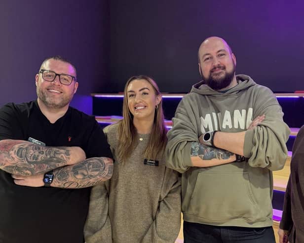 Outrank’s expert hosts, L-R: Andy Taylor, Lyndsey Cormack, Max Lyne, Lucy Stirman