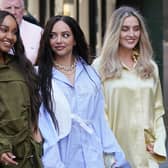 From left to right, Little Mix stars Leigh-Anne Pinnock, Jade Thirlwall and Perrie Edwards. Picture: PA.