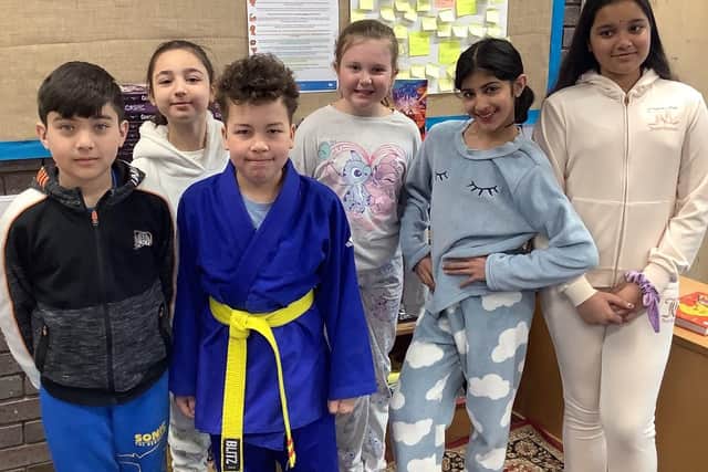 St Catherine's Catholic Primary School pupils celebrate World Book Day
