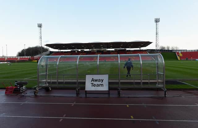 Gateshead FC host Blyth Spartans on Boxing Day. (Photo by Mike Hewitt/Getty Images)