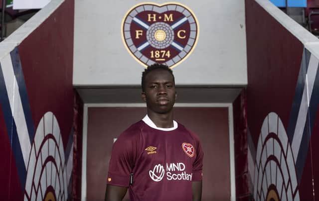 Hearts managed to land Garang Kuol on loan from Newcastle United. (Photo by Mark Scates / SNS Group)