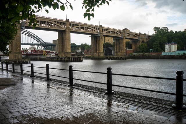 Newcastle is set to be wet this weekend, but the skies should allow time for trick and treaters in the evenings.