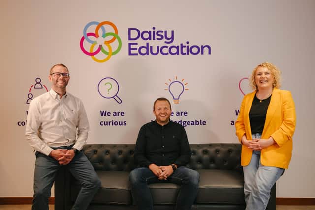 (L-R) Ian Fitzpatrick (Managing Director), Jonny Bennet (Director of Business Development) and Rachel Roberts (Executive Director)