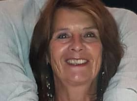 Linda Davis, 71, was in Southwell Road East, Rainworth, when she was hit by a privately-owned electric scooter.