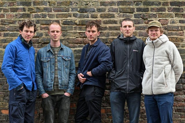Post punk group Squid released their second album O Monolith this summer and after a busy festival season they are taking the new songs across the country. You can see them at Boiler Shop in October. (Photo by JUSTIN TALLIS/AFP via Getty Images)