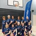 The Women Over 55s team in their Miller kit
