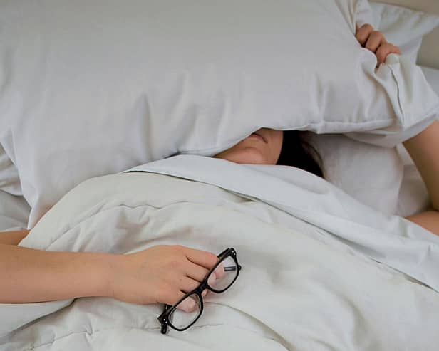 Woman sleeping