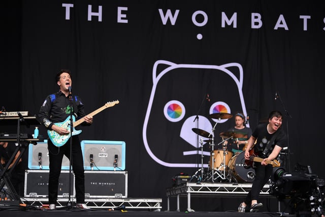 Festival staple The Wombats will be bringing a greatest hits set to Newcastle's NX on Tuesday, October 27. (Photo by Jeff J Mitchell/Getty Images)