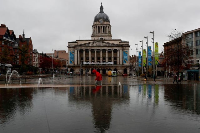 Nottingham is a city many Newcastle United fans will know well and the East Midlands city has a population of 664,800. (Photo by DARREN STAPLES/AFP via Getty Images)