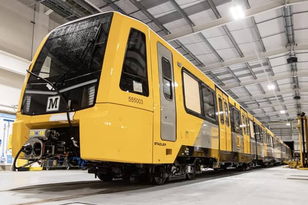 The first of 46 new Metro trains has arrived in North East.