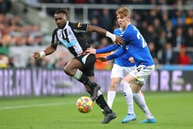 Newcastle rand out 3-1 winners against Everton when they met at St James Park last month. Credit: Getty. 