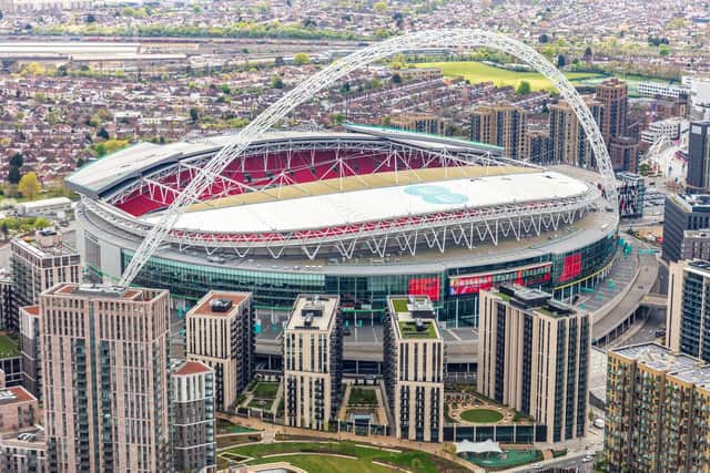 England will make their bid to become UEFA Women's Euro 2022 champions at Wembley (photo: Wembley Park)