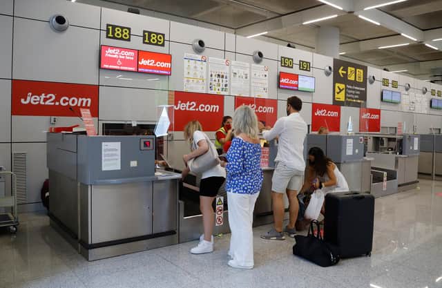 Jet2 have suspended all flights to Poland, including those from Newcastle Airport. (Photo by Clara Margais/Getty Images)