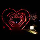 Heart Arch Walk is a star of the show at Christmas at Gibside 2022