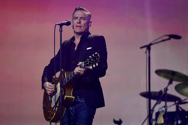 Canadian singer-songwriter Bryan Adams will be performing at the Arena on May 20.  (Photo by Harry How/Getty Images for the Invictus Games Foundation )