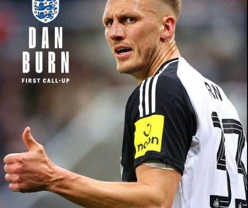England Twitter Page Announcement
