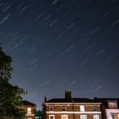 Meteor shower.