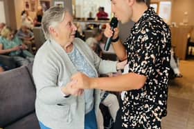 Fleming Court Care Home enjoying Care Home Open Week event celebrations