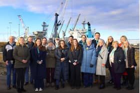 The North East 5GIR project team at Port of Tyne