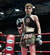Newcastle Thai boxer Lynden trains in Bedlington