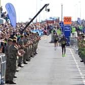 Where and when will shuttle buses be available for the Great North Run this weekend? (LINDSEY PARNABY/AFP via Getty Images)
