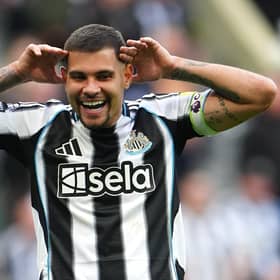 Newcastle United's Bruno Guimaraes. (Photo by Owen Humphreys/PA Wire)