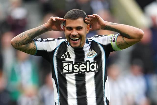 Newcastle United's Bruno Guimaraes. (Photo by Owen Humphreys/PA Wire)
