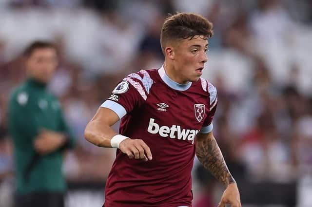 West Ham have reportedly rejected an offer from Newcastle United for Harrison Ashby (Photo by Ryan Pierse/Getty Images)