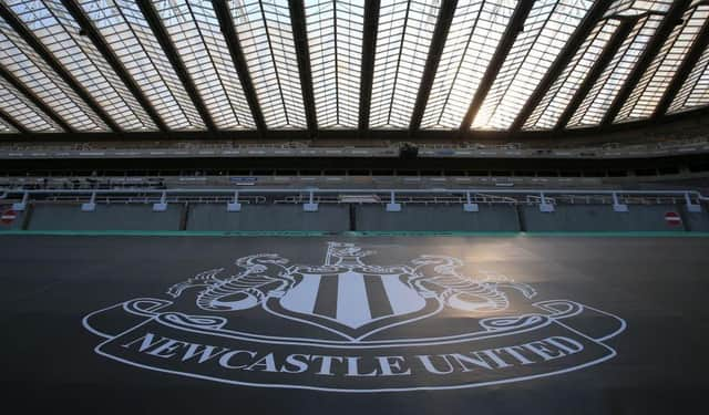 St James's Park, Newcastle (Photo by LINDSEY PARNABY/POOL/AFP via Getty Images)