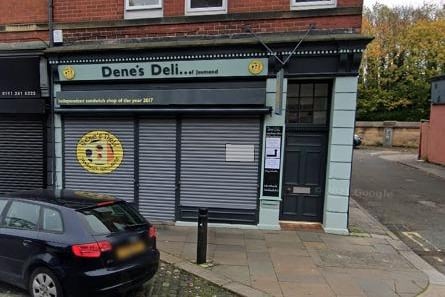 Dene's Deli in Jesmond has a 4.8 rating from 267 reviews.