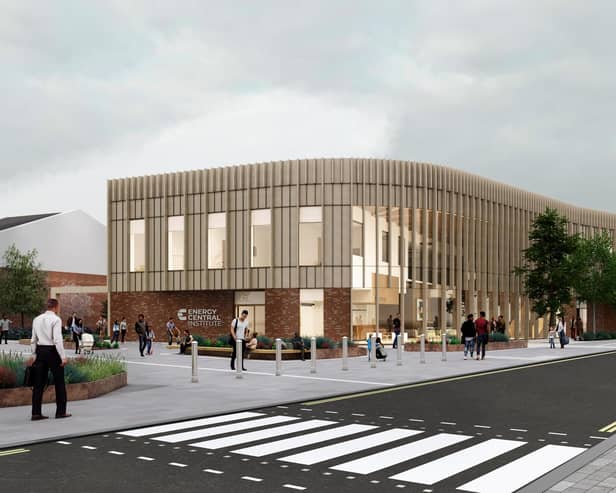 CGI of the new proposed Energy Central Institute.