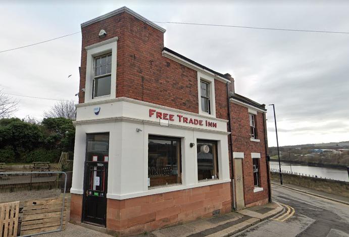 Ouseburn's Free Trade Inn has a 4.7 rating from 1,133 reviews and offers a beer garden with stunning views over the Tyne and towards Newcastle's famous bridges.