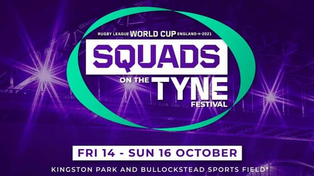 Squads on the Tyne Festival takes place October 14 to 16