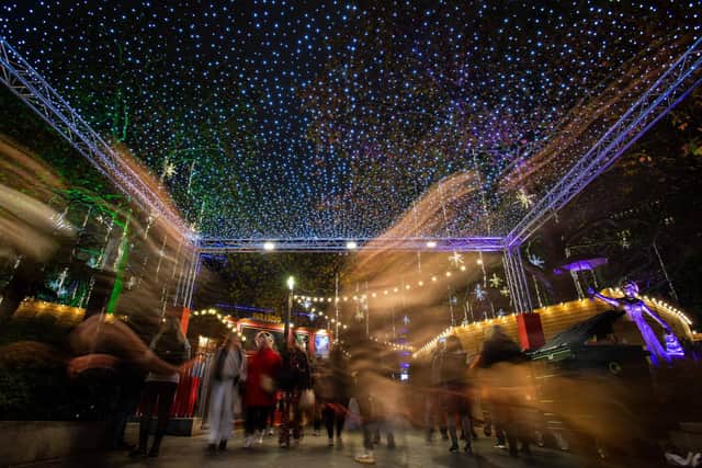 Westminster lighting up for Christmas. Image: Pasco Photography