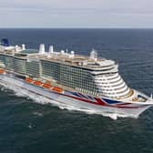 Based in Southampton, P&O Cruises offer trips around the world. Pictured is an Excellence-class cruise ship, MS Iona for illustrative purposes. 