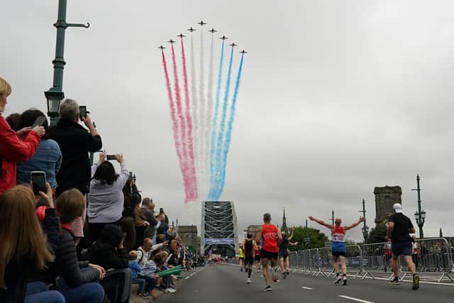 Great North Run 2023: Red Arrows confirmed to return for the September half marathon. (Photo by Ian Forsyth/Getty Images)