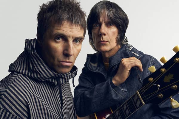 Liam Gallagher & John Squire Credit: Tom Oldham