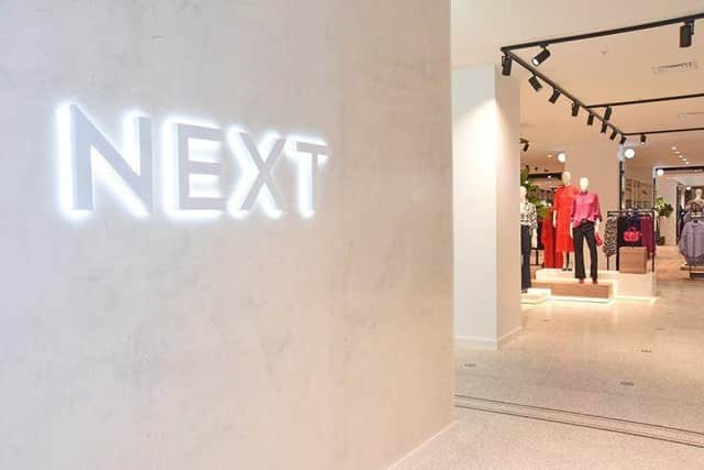 NEXT (not Eldon Square's store)